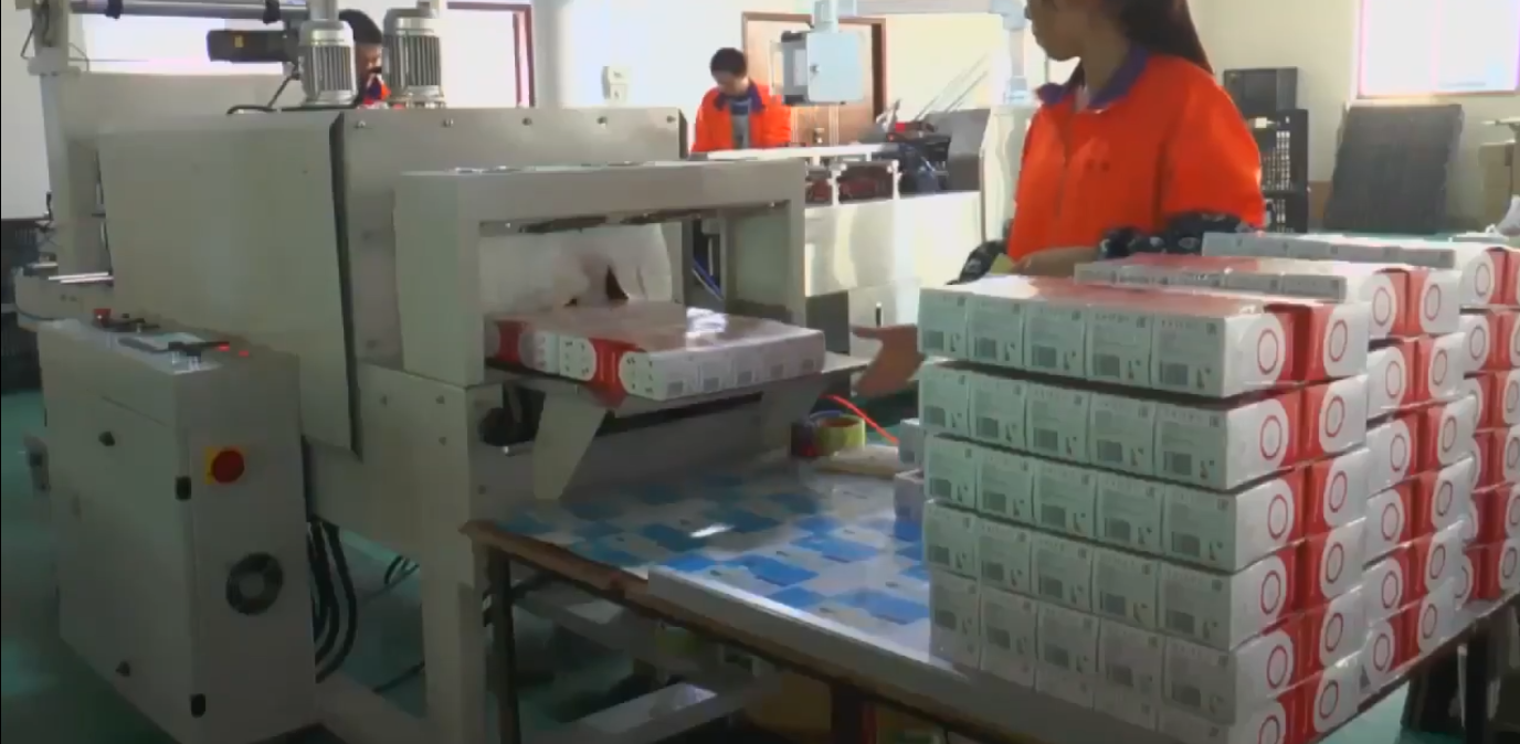 LED packaging production line