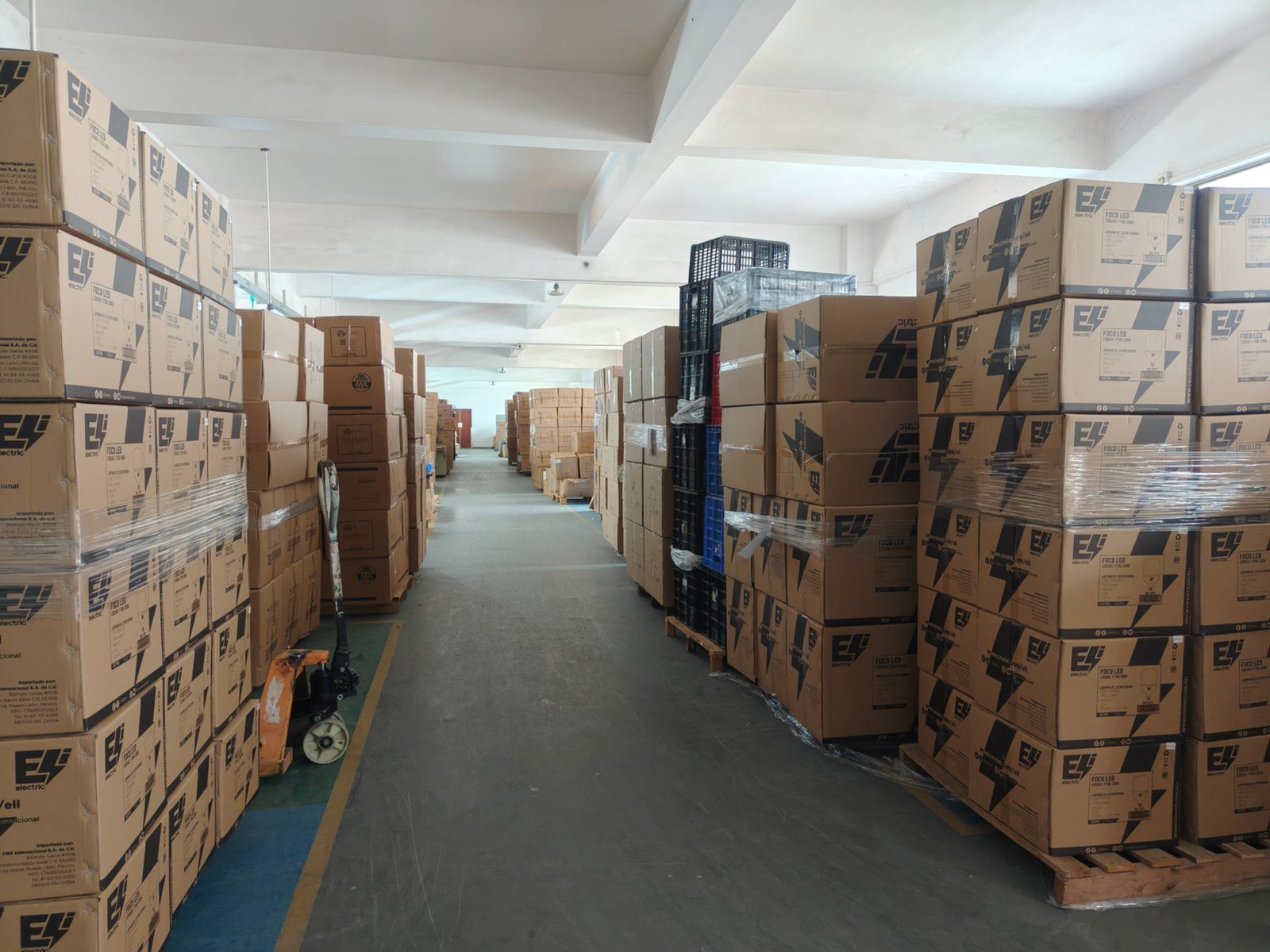 LED finished goods warehouse